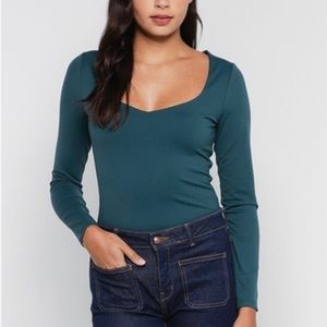 Abercrombie Seamless Sweetheart Bodysuit